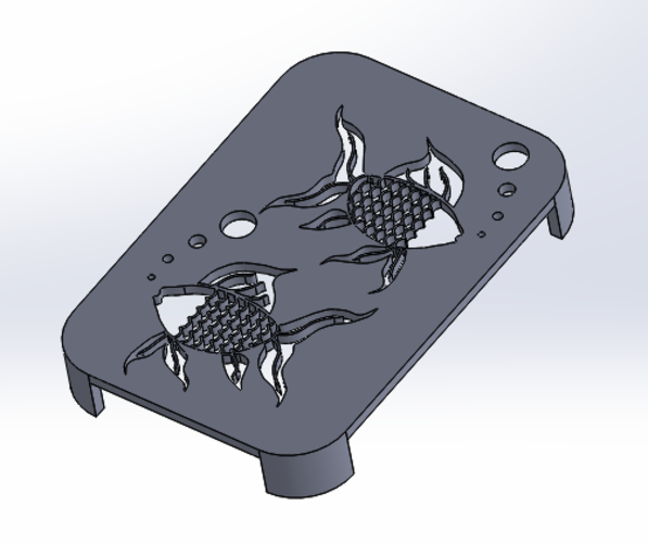 Fish Soap Coaster 3D Print 136738