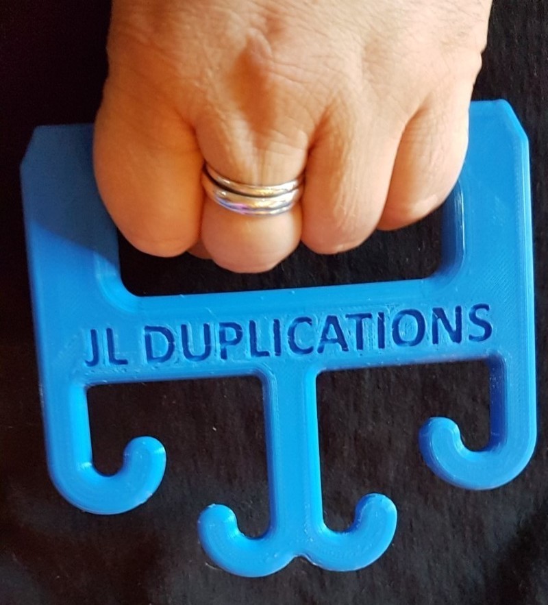 Ergonomic Quad Bag Holder / Carrier