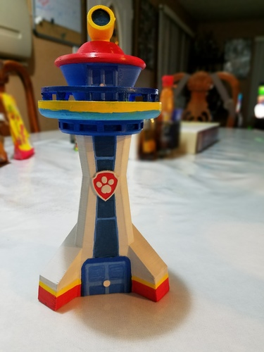 Paw Patrol Tower 3D Print 136832