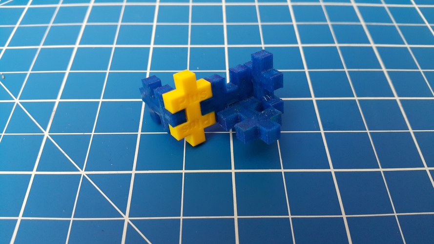 Plus-Plus block 3D Print 136839