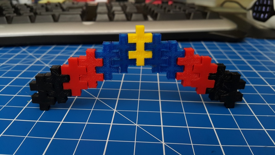 Plus-Plus block 3D Print 136841