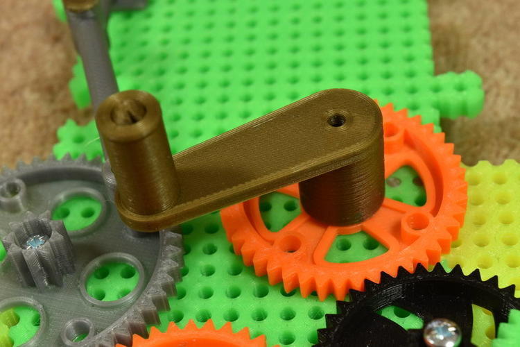 Crazy Cogs - Gear Play Set 3D Print 136850