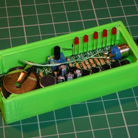 Case for Velleman Pocket VU Meter Kit MK115 - Thumbnail 2