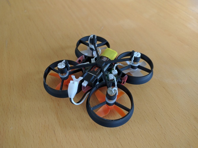 Inductrix / Tiny Whoop light racing frame 3D Print 136876
