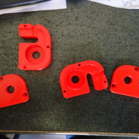 P3Steel Top Lead screw holder with 608zz - Thumbnail 2