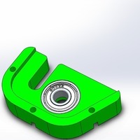 P3Steel Top Lead screw holder with 608zz - Thumbnail 13