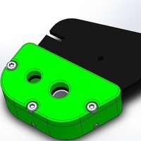 P3Steel Top Lead screw holder with 608zz - Thumbnail 16