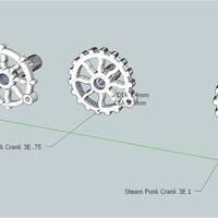 RV Trailer Window Crank Steampunk - Thumbnail 1