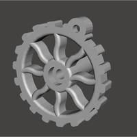 RV Trailer Window Crank Steampunk - Thumbnail 5