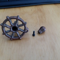 RV Trailer Window Crank Steampunk - Thumbnail 8