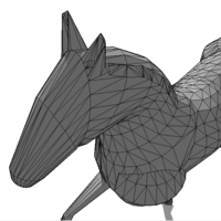 Faceted Horse - Thumbnail 3