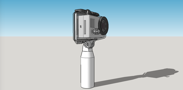 GoPro Handle for small printers