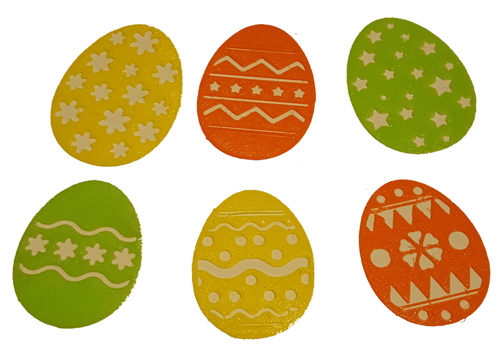 EASTER EGG DECORATIONS 3D Print 137029