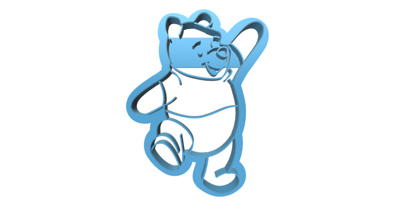 Winnie Pooh cookie cutter