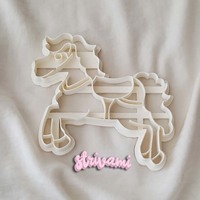 Carousel horse cookie cutter - Thumbnail 2