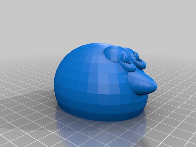 angry bird blue 3D Print 13710