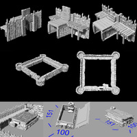 Modular Outdoor Ruins for "Stronghold on the Borderlands" - Thumbnail 7
