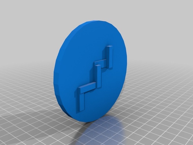 printable flash symbol 3D Print 13712