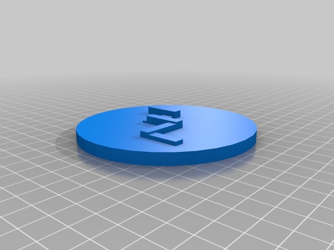 printable flash symbol 3D Print 13713