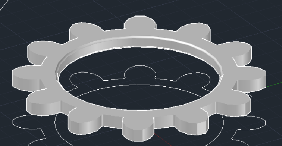 Gear ring/ Anillo engrane 3D Print 137134