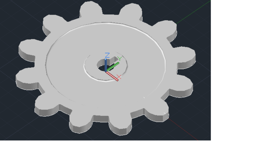 3D Printed engrane simple by gairos | Pinshape