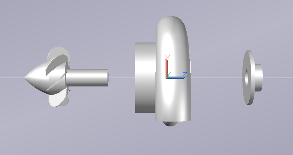 Turbina kaplan para experimento en aulas 3D Print 137154