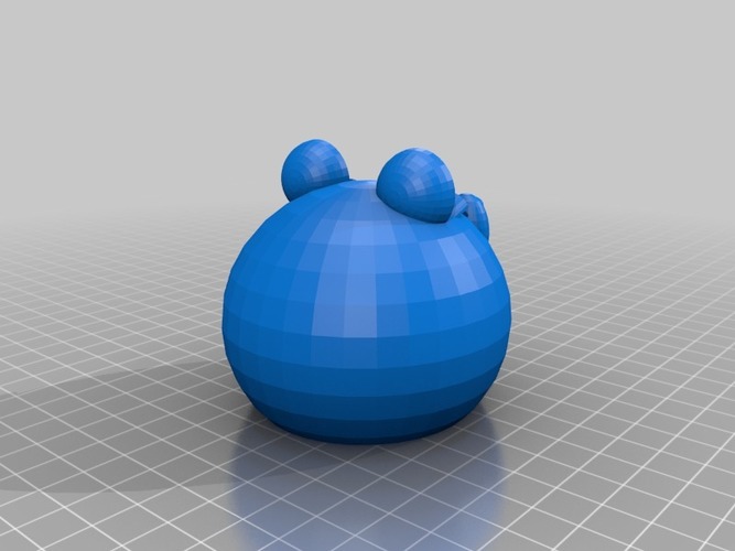 green piggy from angry birds 3D Print 13719