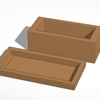 Small wooden jewelery box 3D Printing 13727