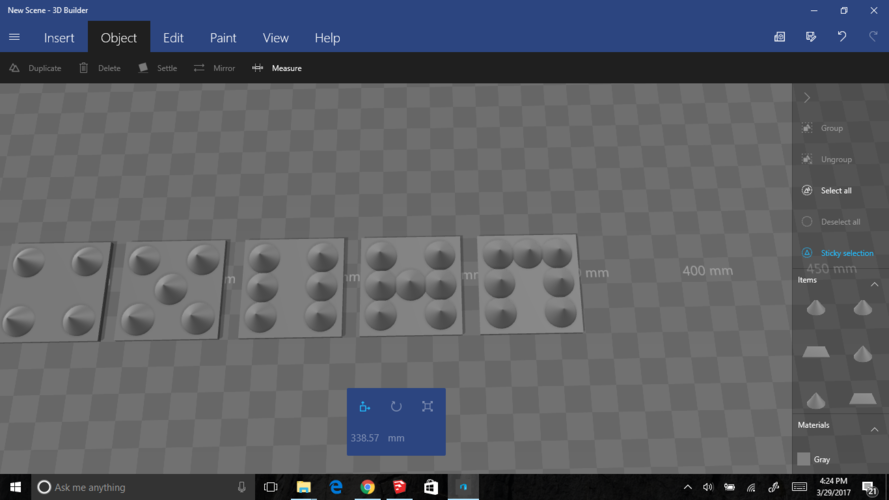 Braille Rubik's Cube Tiles 3D Print 137273