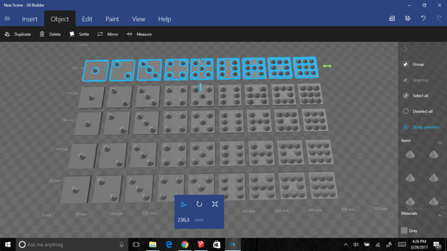 Braille Rubik's Cube Tiles 3D Print 137277