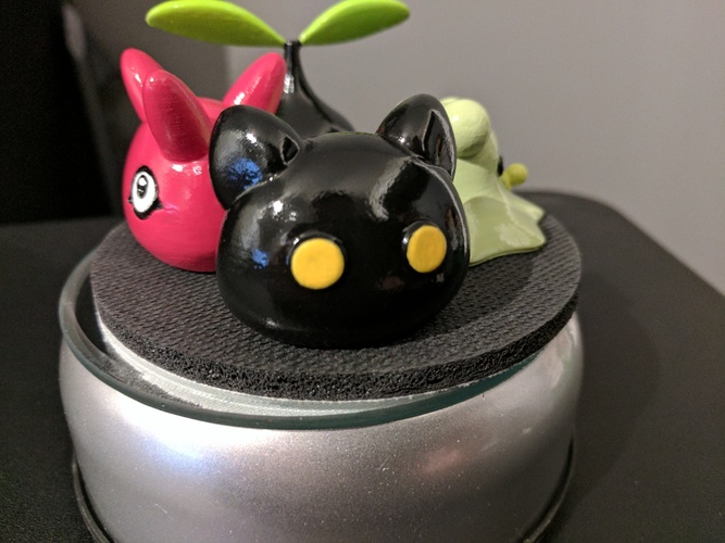 Digimon! - Botamon, Punimon, Pabumon, Nyokimon 3D Print 137282