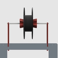 Small Prusa i3 MK2 Spool Holder 3D Printing 137293