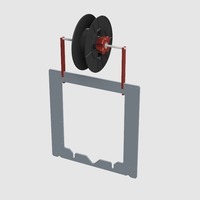 Prusa i3 MK2 Spool Holder - Thumbnail 4