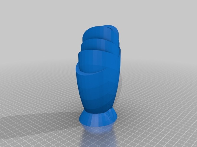tulip vase 3D Print 13730
