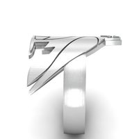 OVO Ring/Ancient Egyptian Symbol OWL Fashion Ring - Thumbnail 3