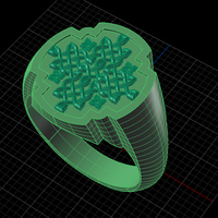 Celtic Cross Signet Ring - Thumbnail 5