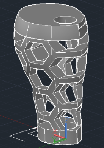 Carcasa para protesis hex gr