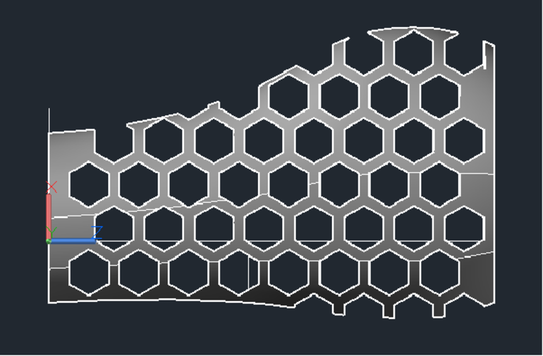  Carcasa para protesis hex peq 3D Print 137333