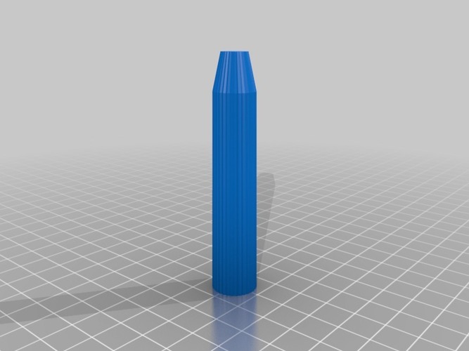 printable stylus base with link to make the rubber tip too 3D Print 13738