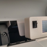 Small Da Vinci 1.1 Cartridge Touch screen programmer 3D Printing 137384