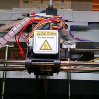 Da Vinci 3D Printer 1.1 Extruder MK8 modification - Thumbnail 2