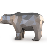 Low Poly Bear - Thumbnail 6