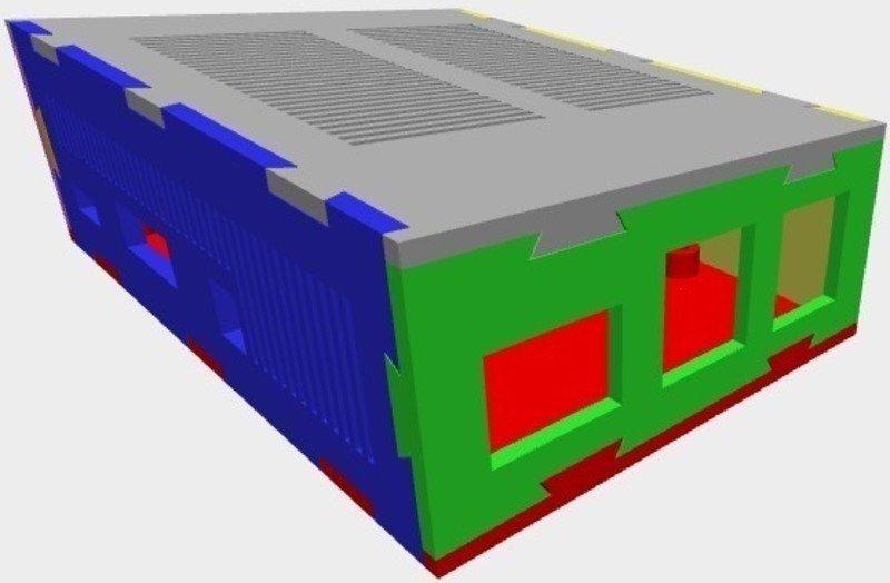 Box-It Raspberry Pi 2 + 3 Case