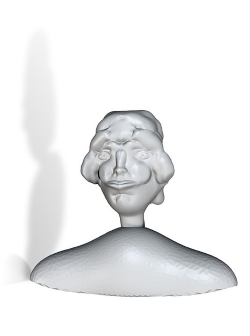 bust of a lady