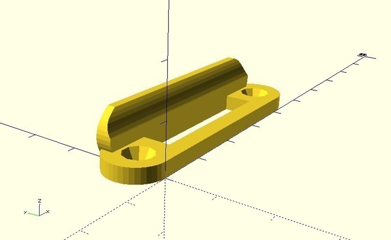  Replacement strike plate for Knaus caravans