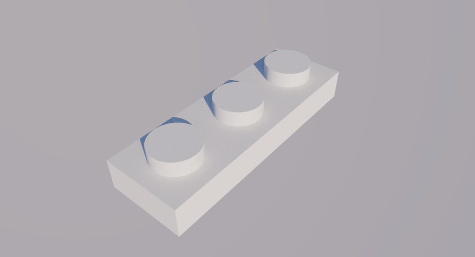 LEGO Brick-1X3-S