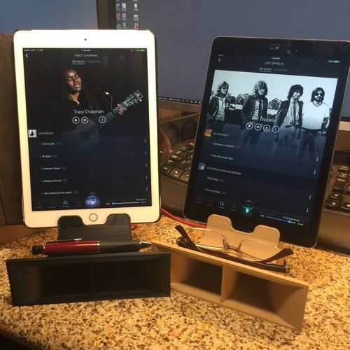 Best HiFi Sound Amplified Tablet & Phone Desk Stand 3D Print 137468