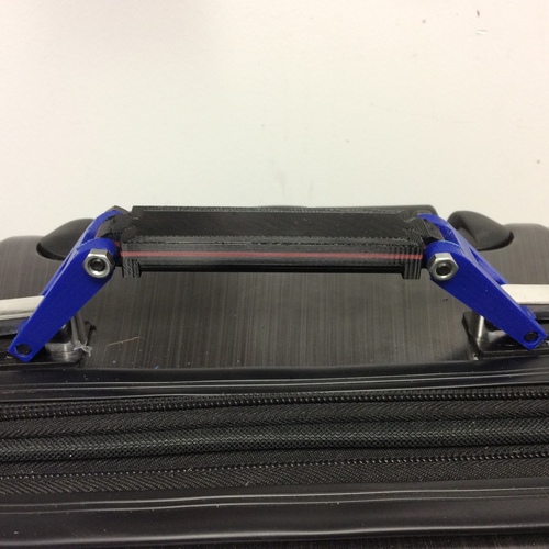 Collapsing luggage handle 3D Print 137474