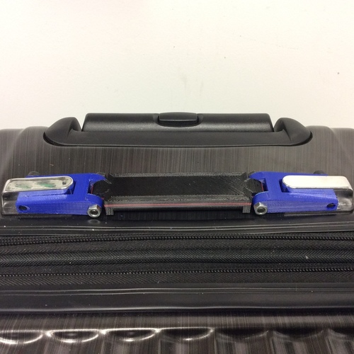 Collapsing luggage handle 3D Print 137475