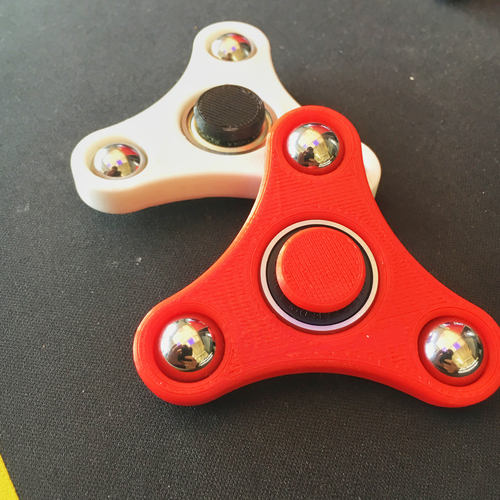 3 1/2" Steel Balls Fidget Spinner